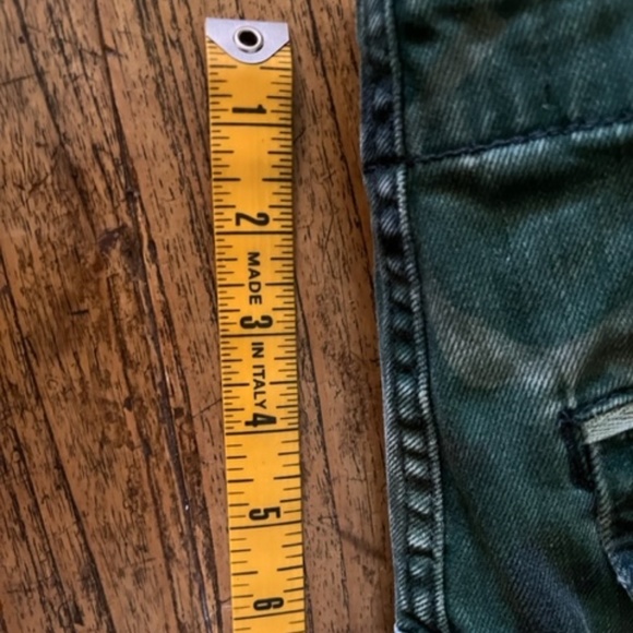 Women's Free People "We the Free" Green Camo Shorts 6 - Picture 11 of 15